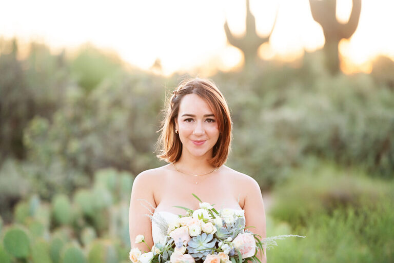 tucson bride saguaro